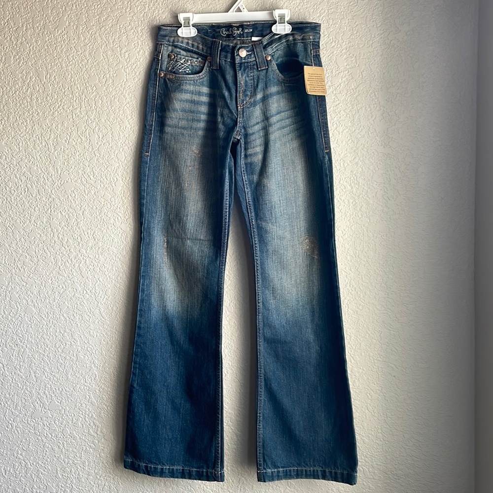 Cruel girl denim jeans(3)wide leg